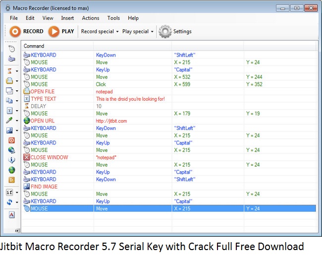 jitbit macro recorder free serial